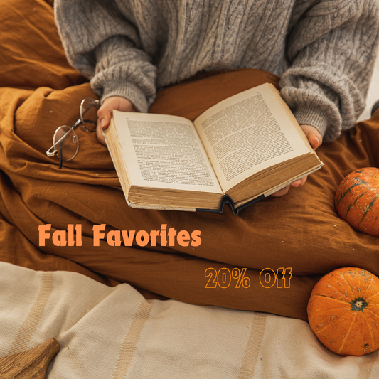 Fall Into a Good Book: 20% Off Our Fall Favorites Collection