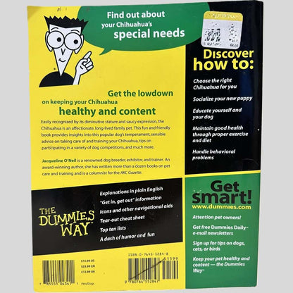 Chihuahuas For Dummies by Jacqueline O'Neil - Fehmerling Books