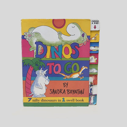 Dinos To Go by Sandra Boynton - Fehmerling Books