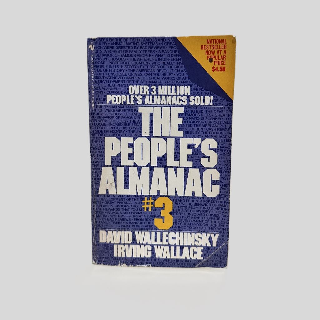 The People's Almanac #3 David Wallechinsky & Irving Wallace - Fehmerling Books