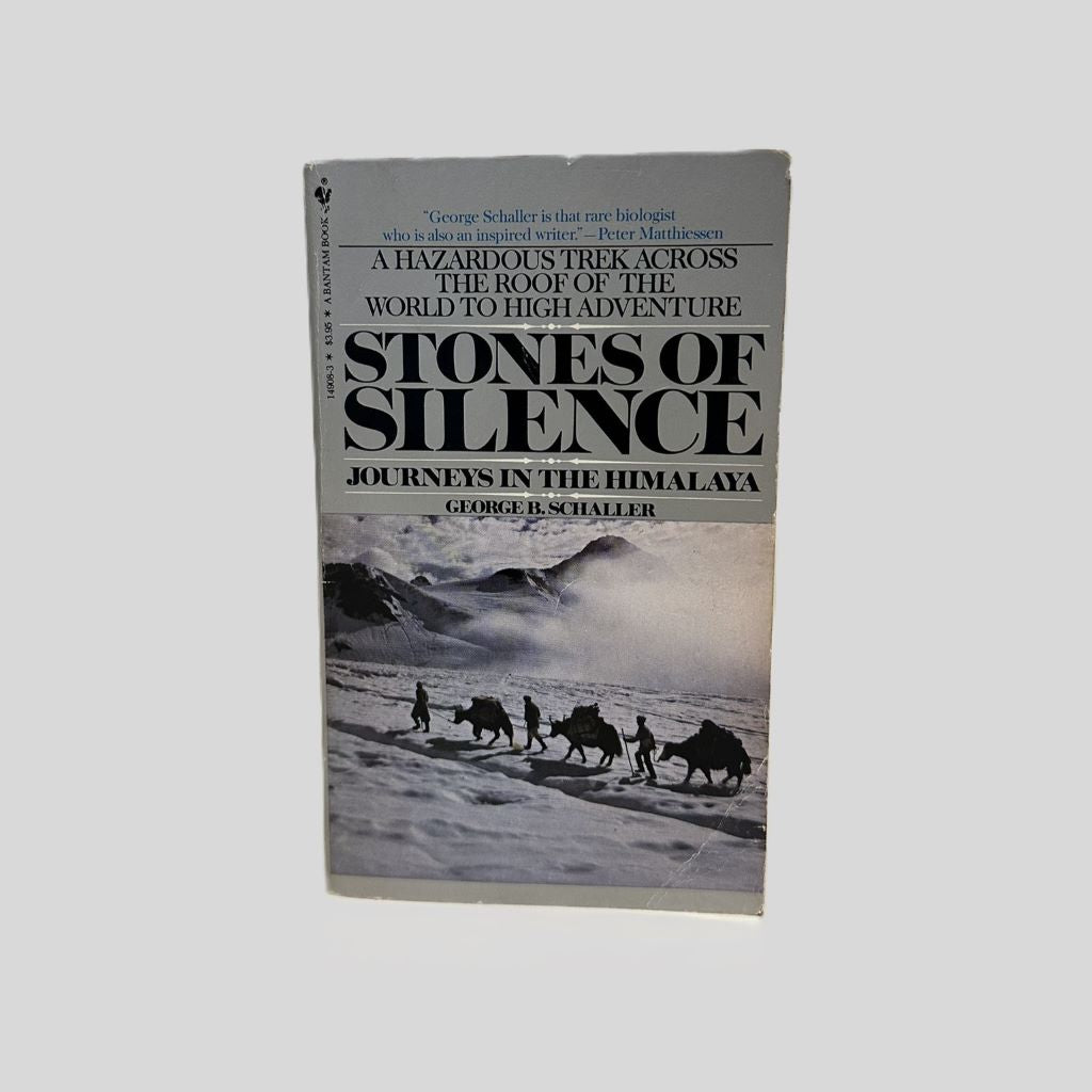 Stones of Silence by George B. Schaller - Fehmerling Books