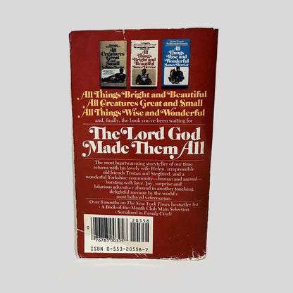 The Lord God Made Them All by James Herriot - Fehmerling Books