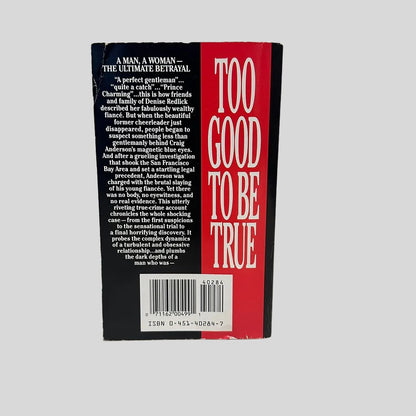 Too Good to Be True by Janet Parker Beck - Fehmerling Books