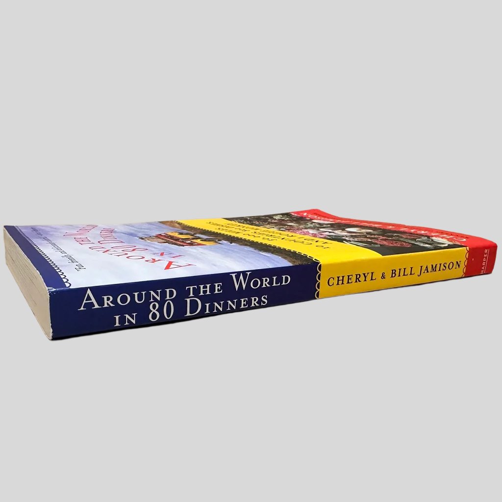 Around the World in 80 Dinners by Cheryl & Bill Jamison - Fehmerling Books