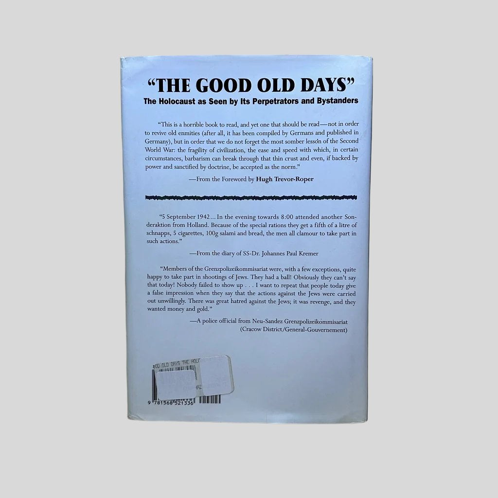 The Good Old Days by Klee, Dressen, and Riess - Fehmerling Books