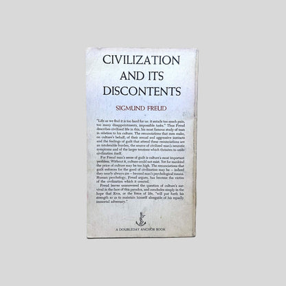 Civilization And Its Discontents by Sigmund Freud - Fehmerling Books