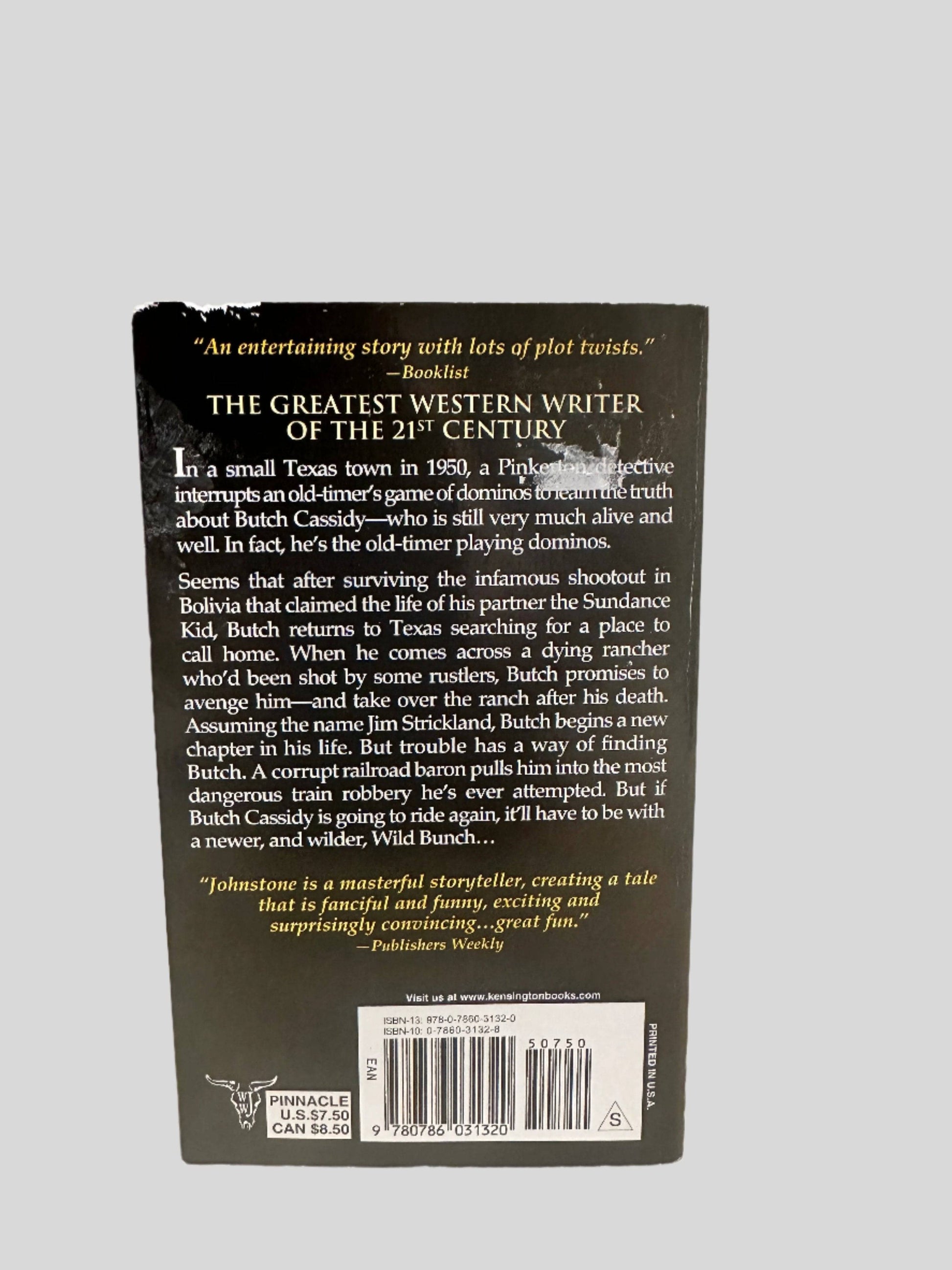 Butch Cassidy The Lost Years by William W. Johnstone - Fehmerling Books