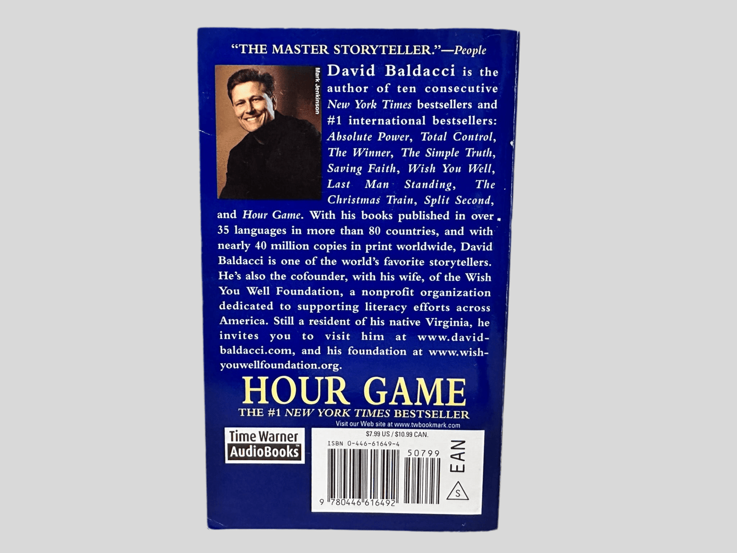 Hour Game by David Baldacci - Fehmerling Books