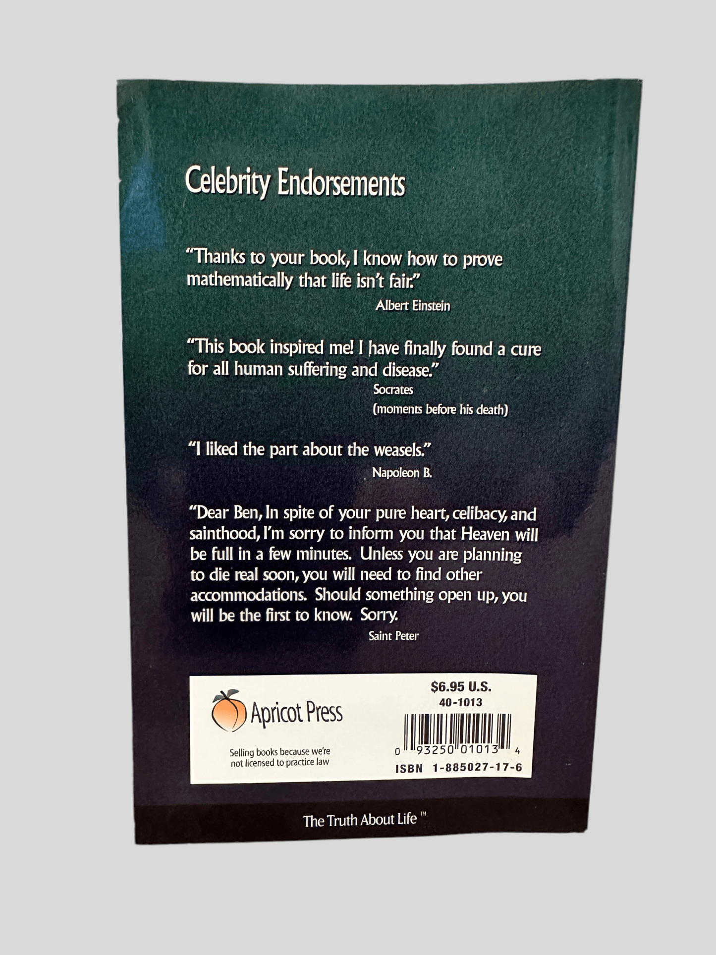 If Life Were Fair, Horses Would Ride Half the Time (Truth about Life Humor Books) by Ben Goode - Fehmerling Books