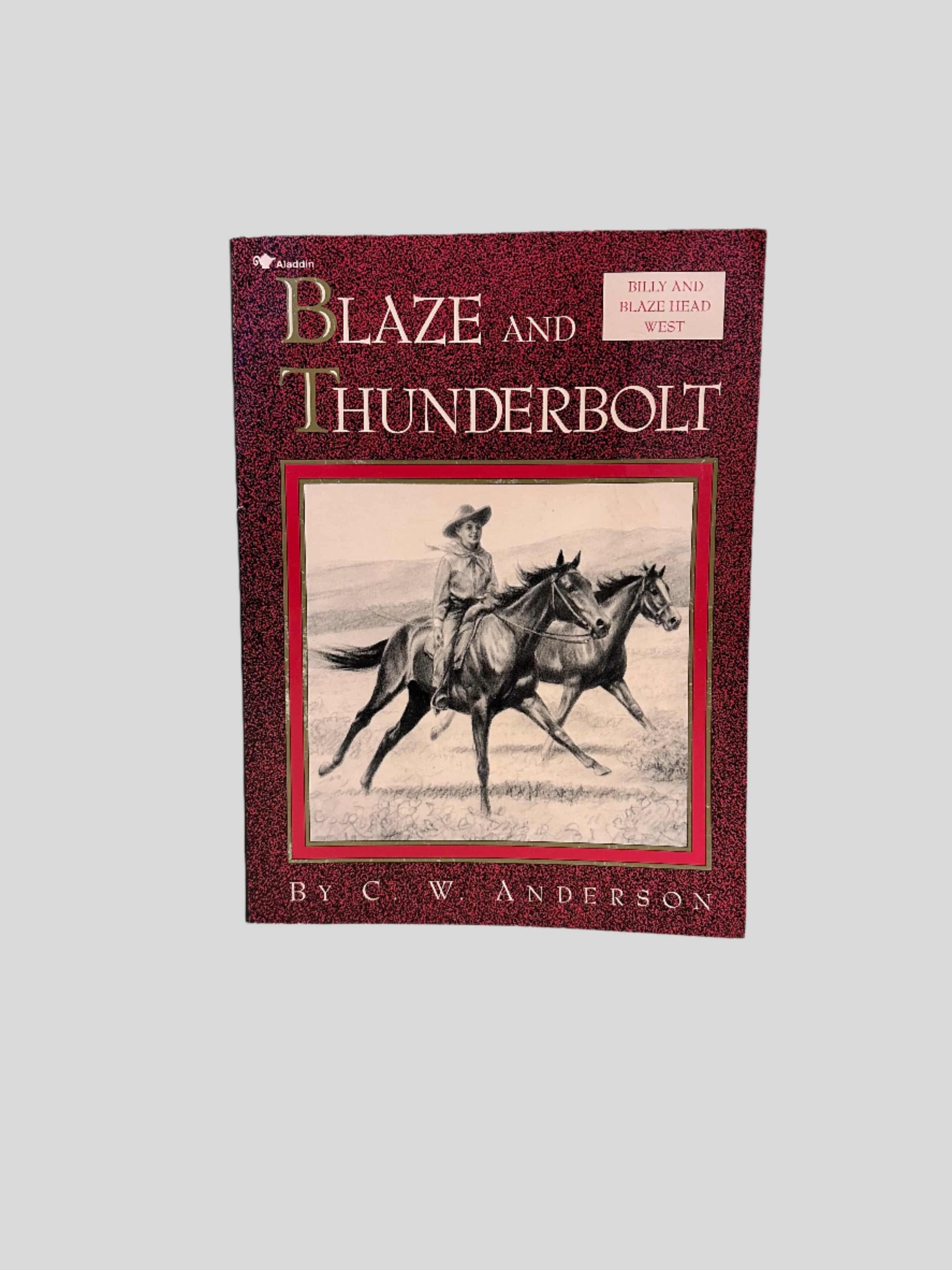 Blaze and Thunderbolt by C.W. Anderson - Fehmerling Books