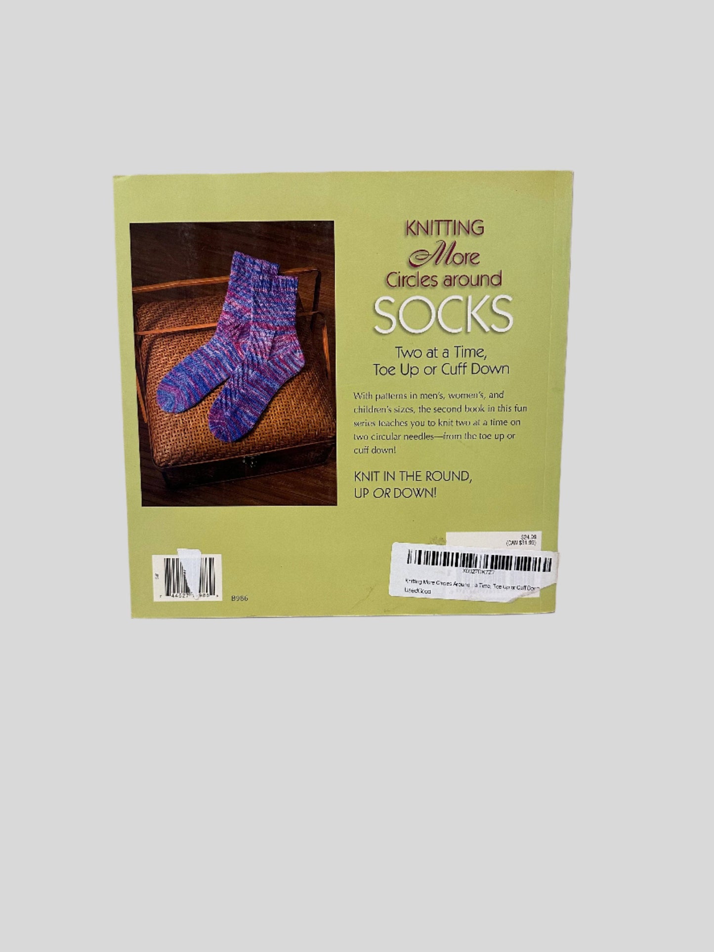 Knitting More Circles Around Socks by Antje Gillingham - Fehmerling Books