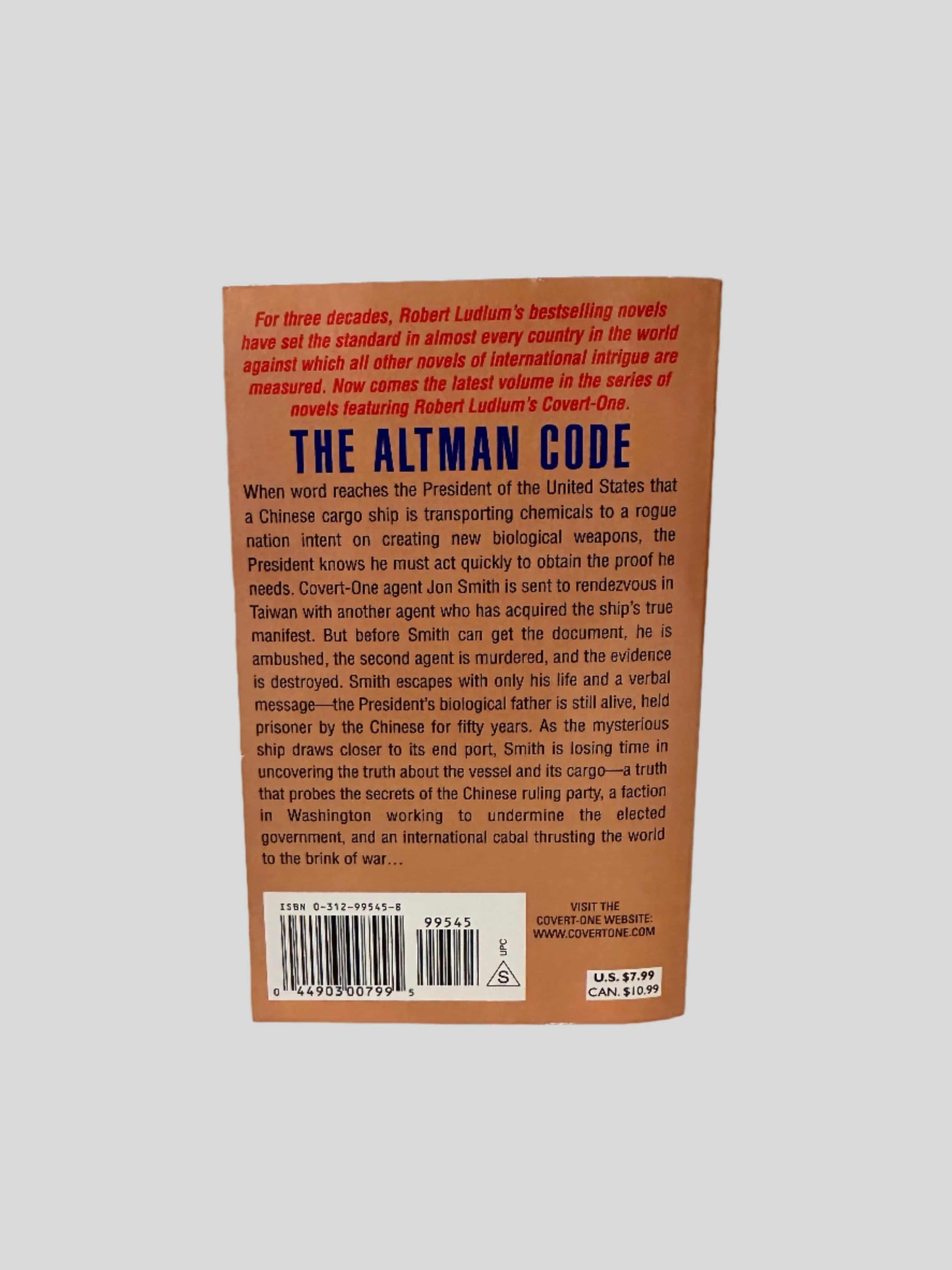 Robert Ludlum's The Altman Code: A Covert-One Novel - Fehmerling Books