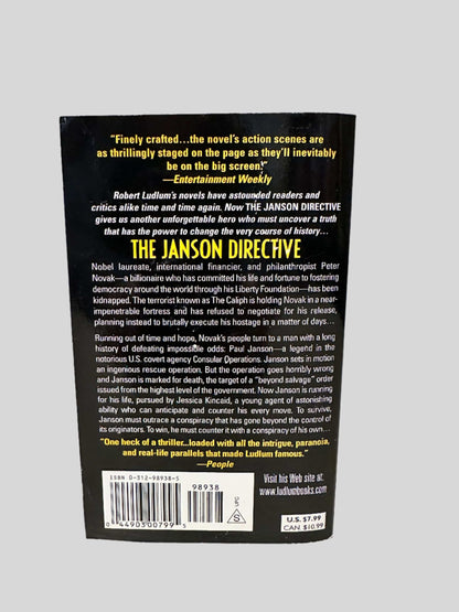 The Janson Directive by Robert Ludlum - Fehmerling Books