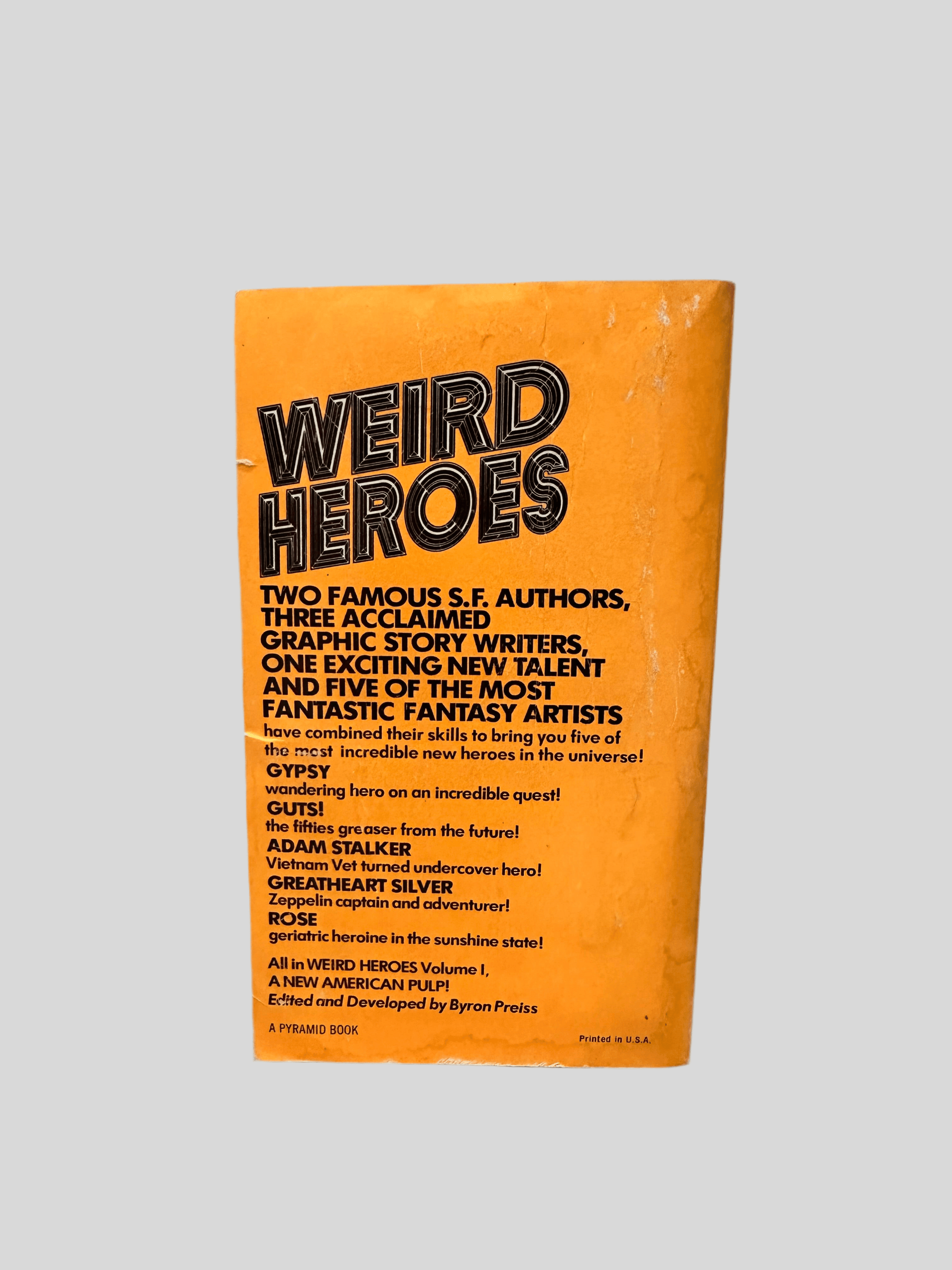 Weird Heroes, Vol. 1 Edited by Byron Preiss - Fehmerling Books