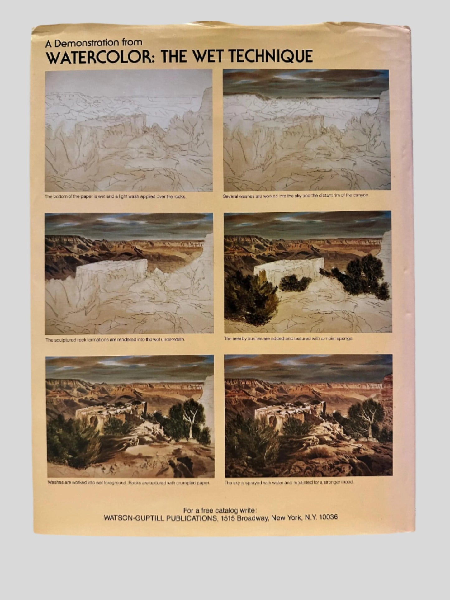 Watercolor: The Wet Technique by Arthur J. Barbour - Fehmerling Books