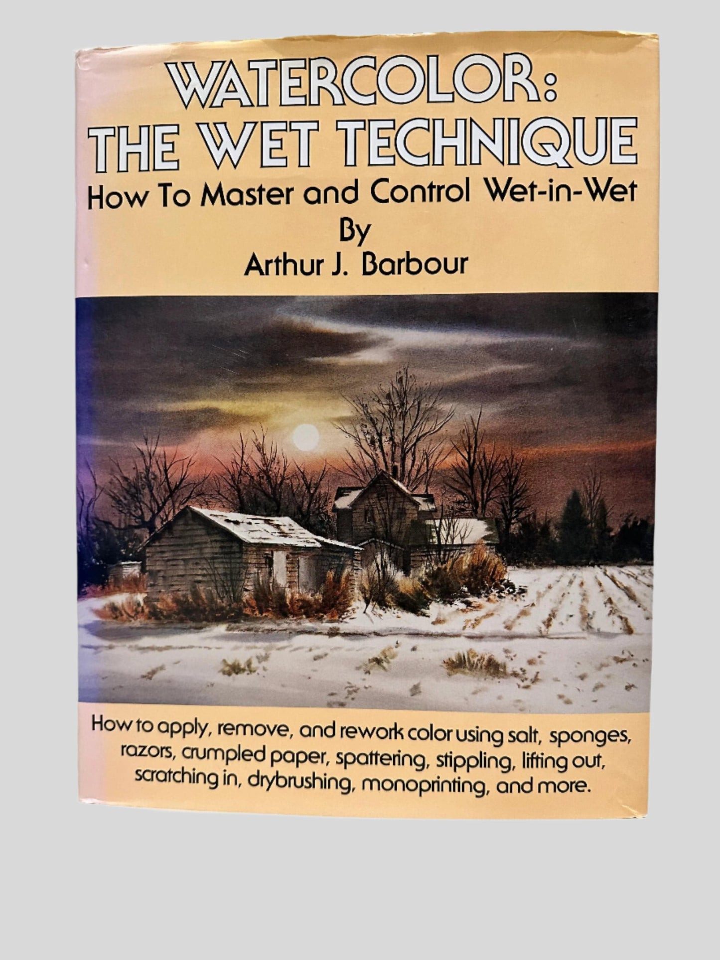 Watercolor: The Wet Technique by Arthur J. Barbour - Fehmerling Books