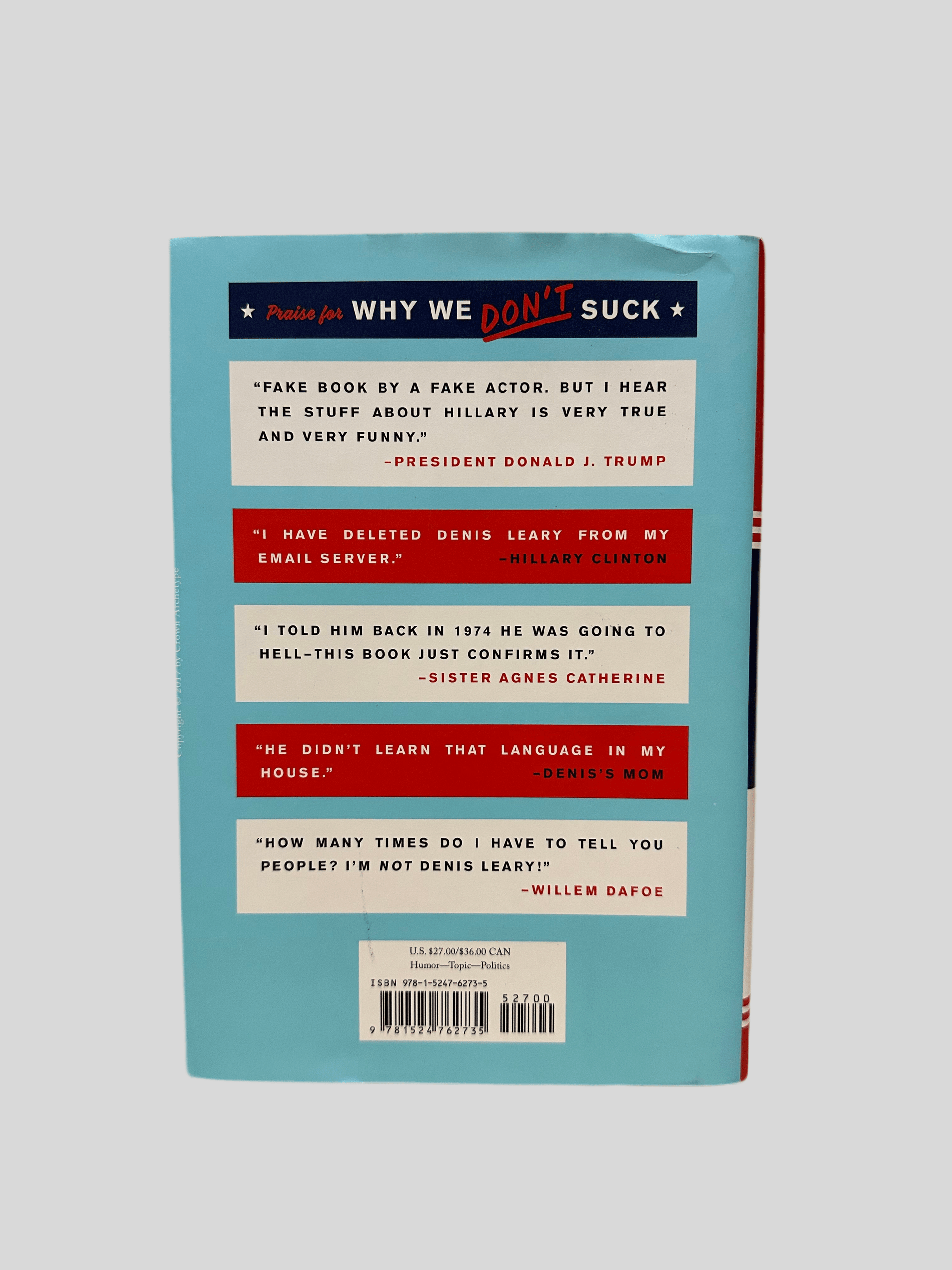 Why We Don't Suck by Dr. Denis Leary - Fehmerling Books