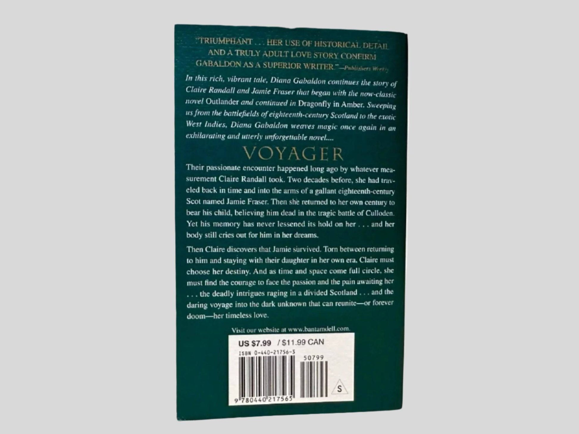 Voyager by Diana Gabaldon - Fehmerling Books